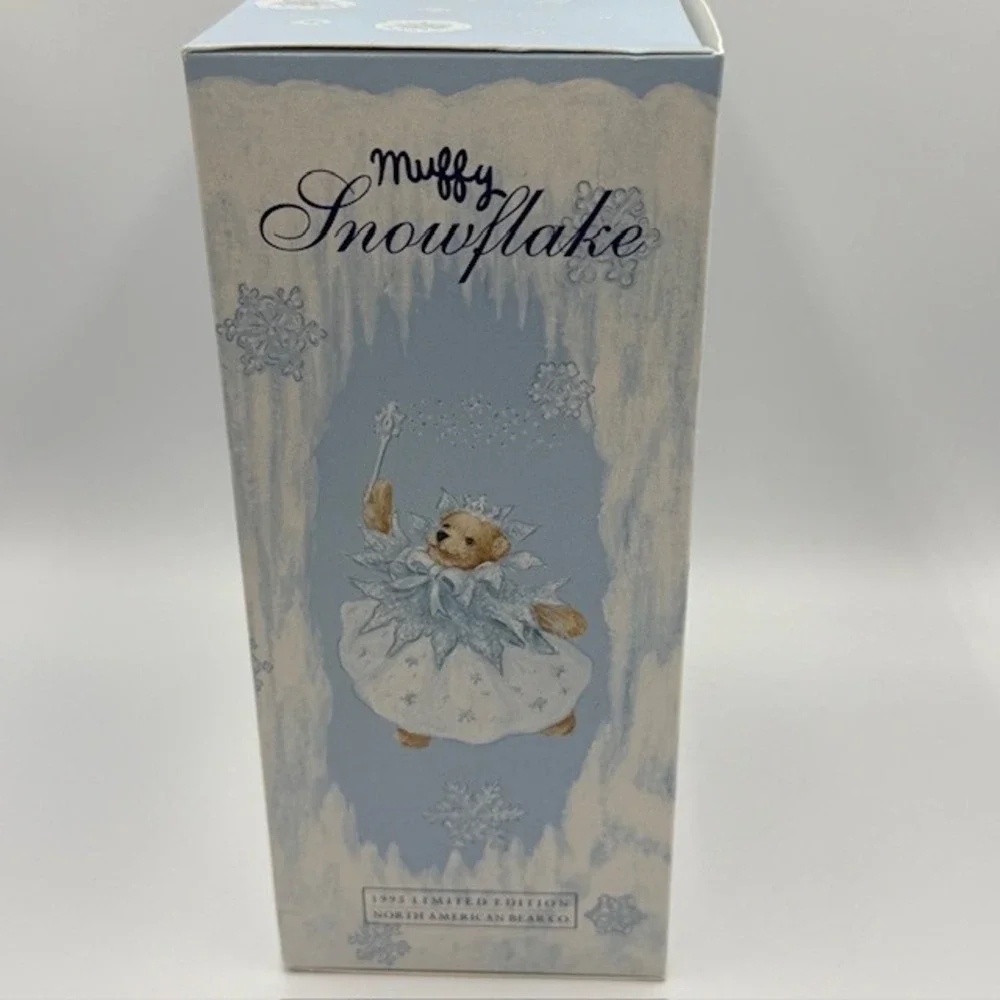 North American Bear Co Muffy Snowflake 1993 Limited Edition Muffy VanderBear Box